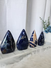 Image 1 of Sodalite Teardrop Crystals - 4 Styles