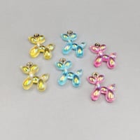 Image 3 of Iridescent Balloon Animal Earrings
