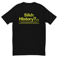 Image 1 of SikhHistort.wtf B Fitted Short Sleeve T-shirt