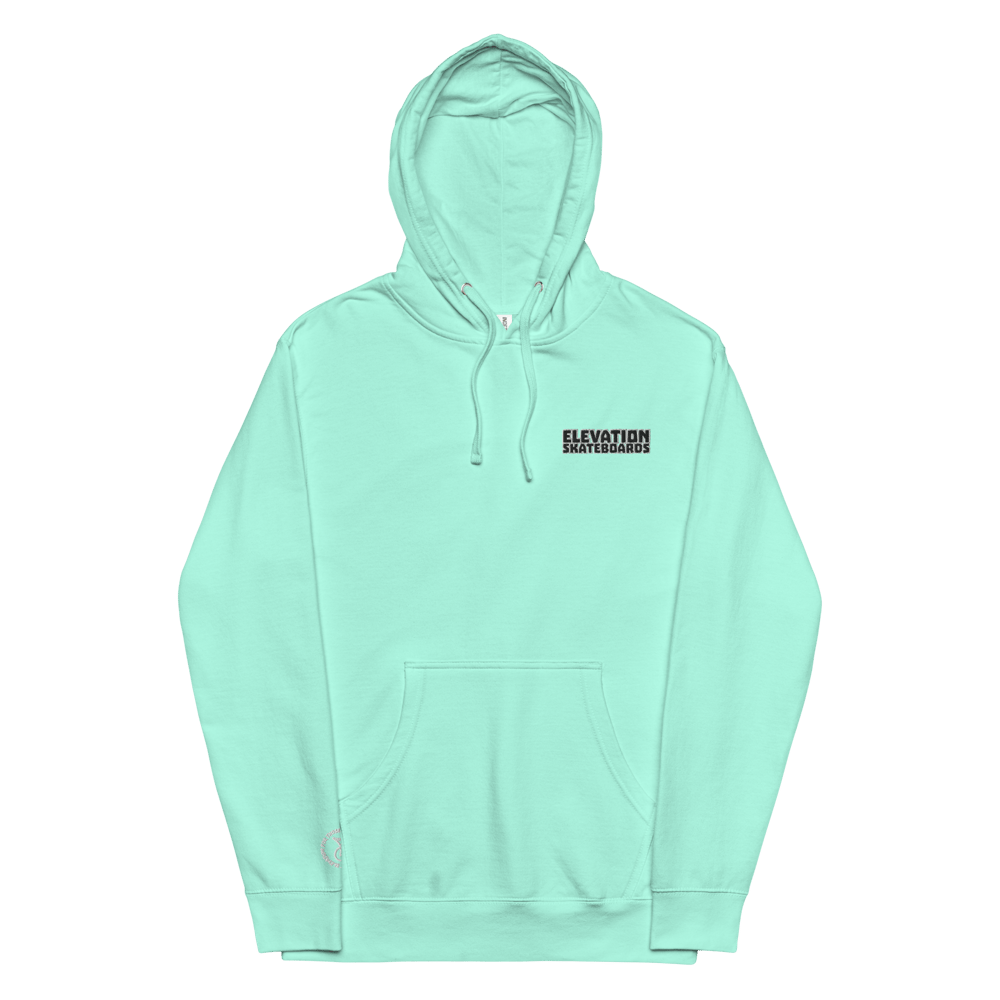 Embroidered team logo hoodie 