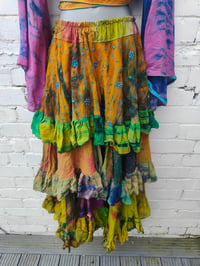 Image 5 of Wanderlust maxi skirt / bandeau dress -rainbow 