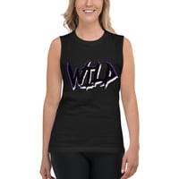 Image 3 of WILD Violet Night Muscle Tank