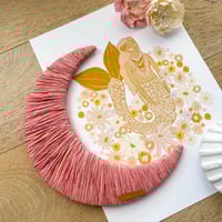 Image 2 of Sunset Raffia Moon 