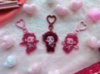 Image 1 of Reylo Valentine's! chibi keychains