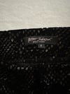 vintage Betsey Johnson velvet python trousers