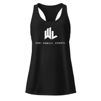 Image 3 of 3Way Summer Ladies' Fitted Racerback Tank Top