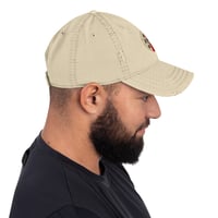 Image 2 of Distressed Dad Hat Ichnusa Beer