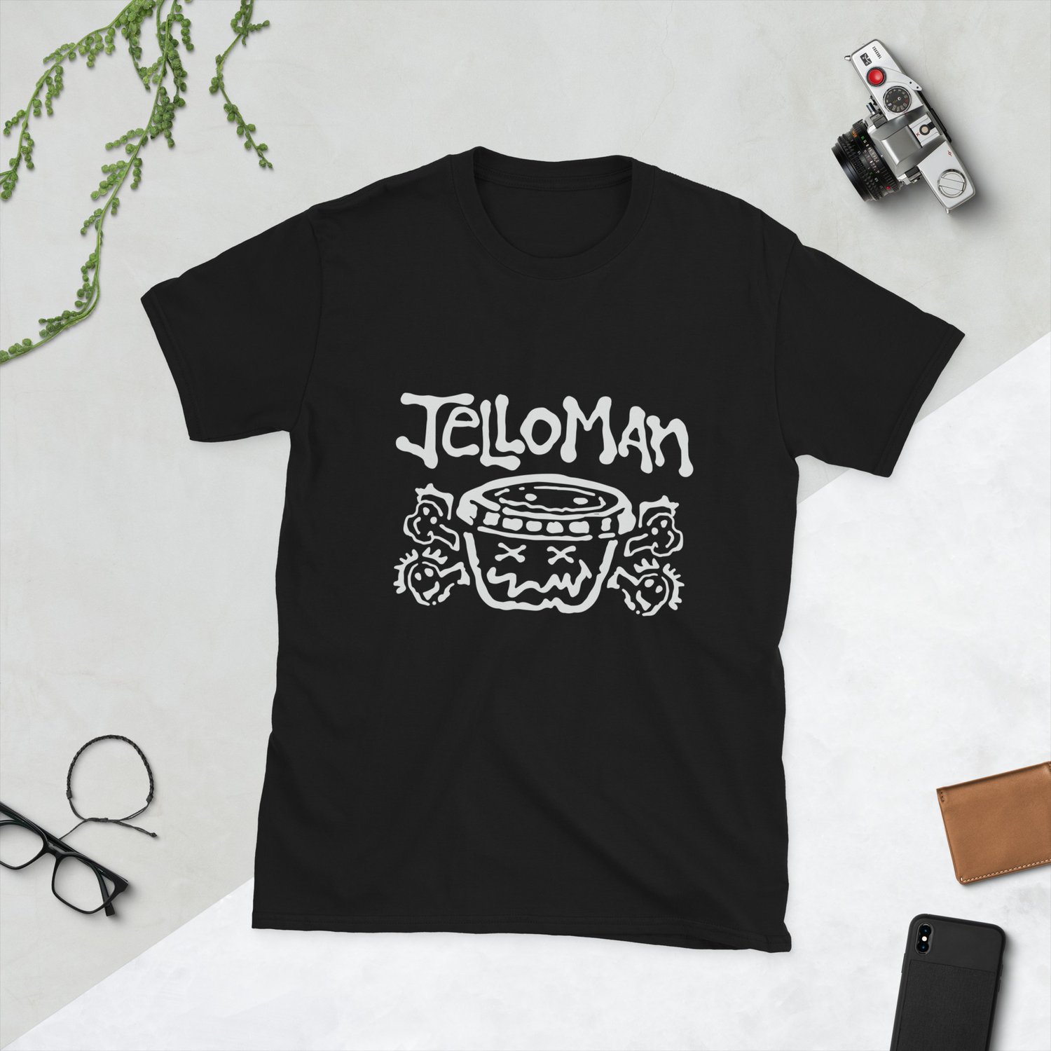 Image of JELLOMAN OG T-Shirt - Black copy