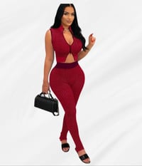 Image 6 of “Anika” Ribbed Two- Piece Zipper Set