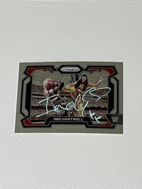 Signed trading card