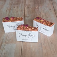 Image 2 of Honey & Morrocan Rose Soap for Sensitive Skin