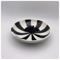 Image 3 of Striped Bat Ceramic Trinket Dish