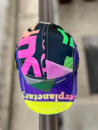 Image 5 of Surf Style Vintage Purple Green Yellow Flavorseal Reflect Glow 5-Panel