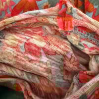 Image 2 of Natural Life 70s Retro Style Floral Cotton Tee Shirt - Size M 