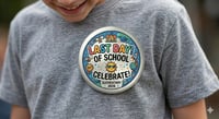 Image 1 of Last Day of School Buttons