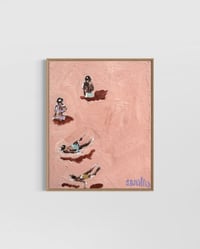 Image 1 of Sea salt Surrender - original painting