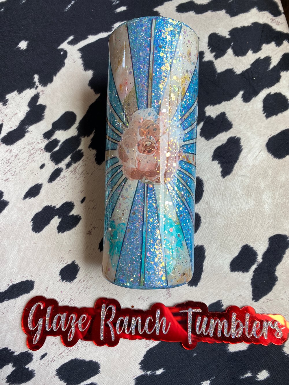 20 oz Rose Burst