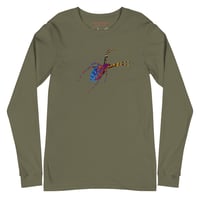 Image 15 of Long Sleeve Tee (Adult M/F) - Spider Rainbow Glow