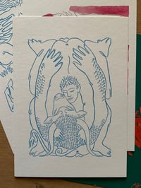 Image 3 of X4 Pack Prints -green