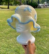Blue Flower Hat