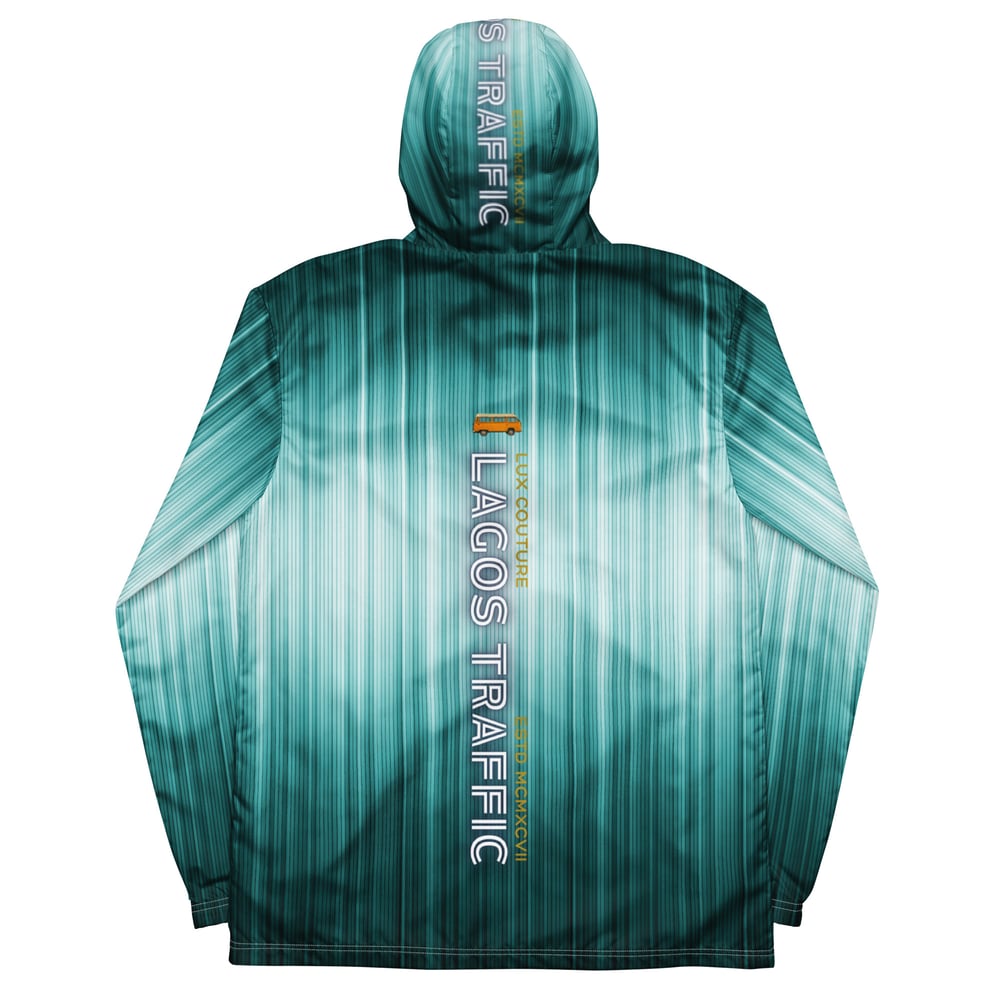 PARKVIEW MODE - LAS GIDI CITY MEN'S WINDBREAKER (GRN STEEL)