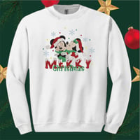 Image 2 of Mickey & Minnie Merry Christmas