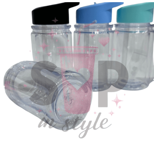 Water Bottle Snow-Globe