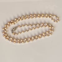 Image 2 of LONG PEARL NECKLACE
