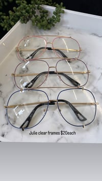 Image 1 of Julie clear frame