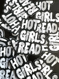 Image 2 of Hot girls read sticker