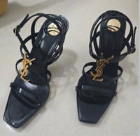 Image 4 of MIDNIGHT GOLD SANDALS