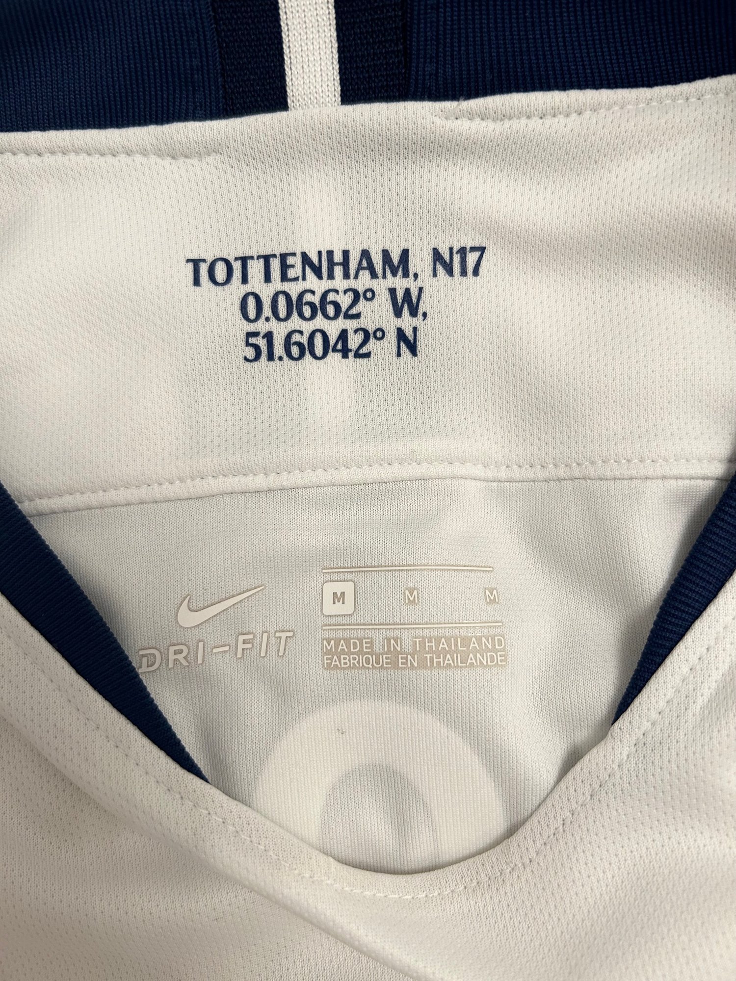 Image of Tottenham Hotspur “SON 7” 2018/19 Inaugural Home Shirt + PL patches (M) 