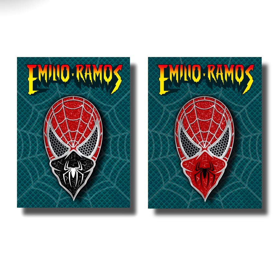 Image of SPIDER-MAN PIN PRE ORDER (Both colors) please read the full description below