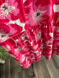 Image 2 of Flower pocket layer elastic skirt 