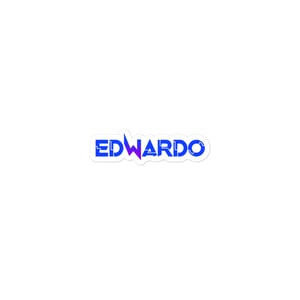 Edwardo Logo Sticker
