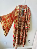 Cover Up Kimono Robe II– 52” Wide | Deep Pockets | Statement Sleeves
