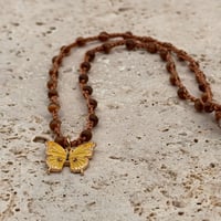 Image 1 of Yellow Butterfly Necklace