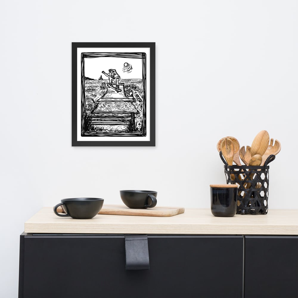 DIY Skate Print - Framed