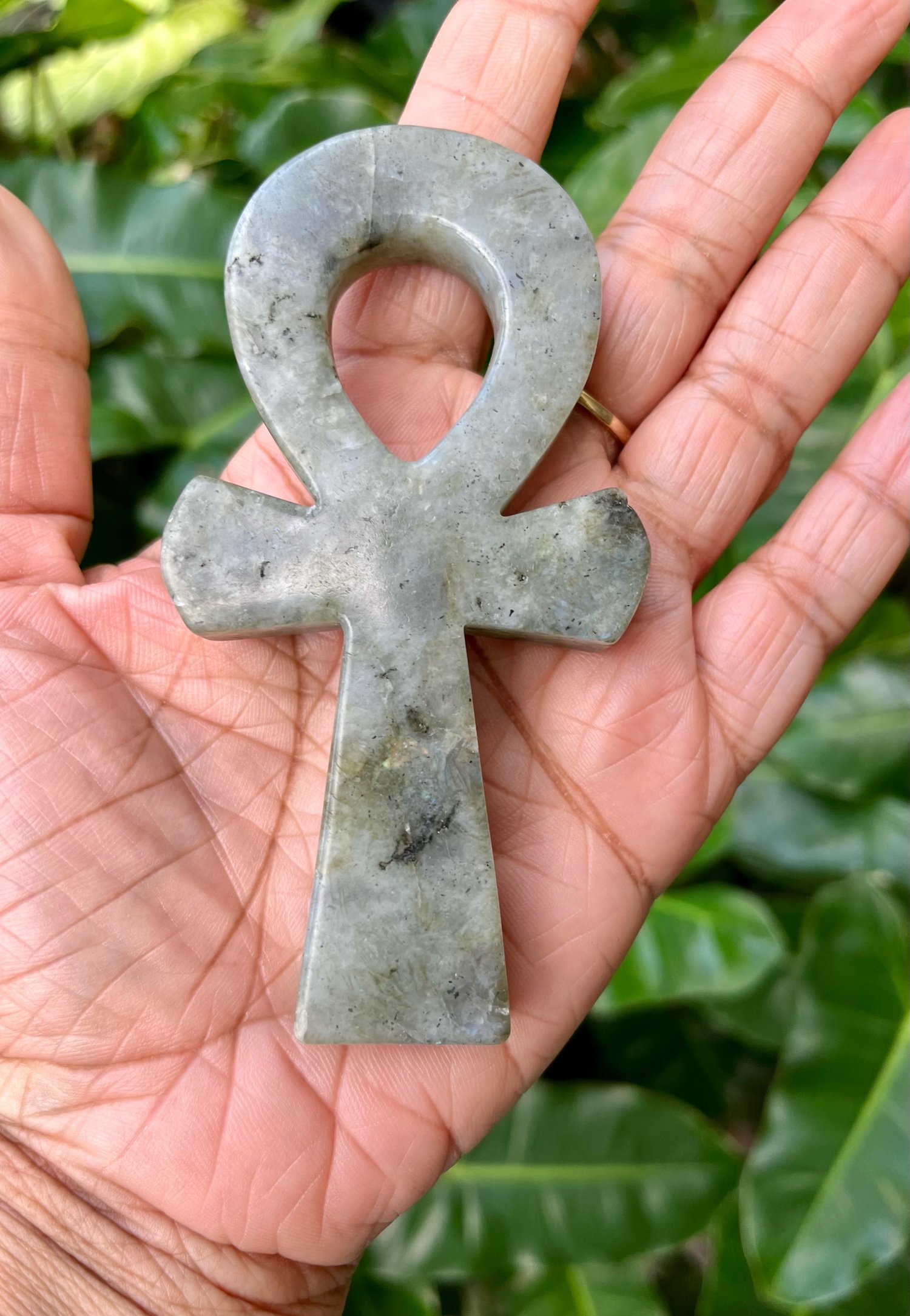 Image of Labradorite Ankh