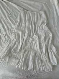 Image 1 of 00s white skirt // XL