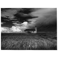 Image 1 of Soft Throw Blanket Abandoned Church