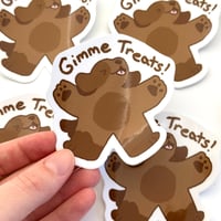 Image 2 of Gimme Treats! Sticker