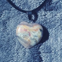 Image 1 of Crazy Lace Agate Καρδιά CLAK-09