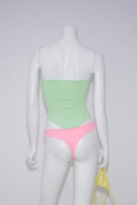 Image 3 of Pastel Green Corset 