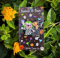 Image 1 of  Beetlejuice Stitch and Lilo Pin