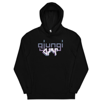 Ajungi Logo (English/Inuktitut) Unisex fashion hoodie