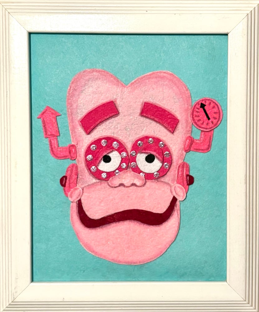 Image of Frankenberry Felt Art Piece