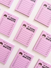 Image 1 of Side Quests Memo Pad
