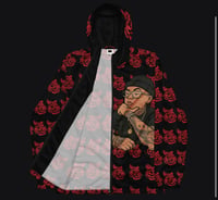 Image 1 of SwaggedOut Unisex Windbreaker Black