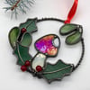 Yule Mushroom Wreath (e)